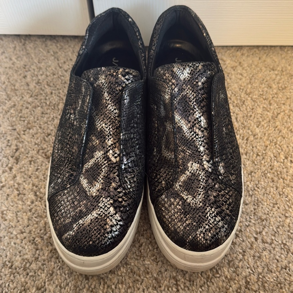 J/Slides Snake Print Sneakers Size 7.5 - image 2